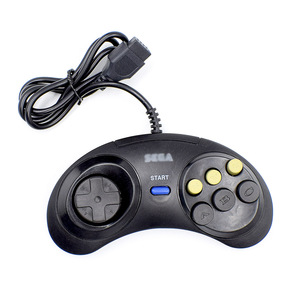 For SEGA MD2 <strong>MAC</strong> Mega Drive Gaming Accessories Classic Retro 6 Buttons Wired Handle Game <strong>Controller</strong> GamePad JoyStick Joypad - Product Image 1