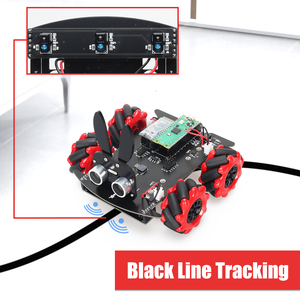 Kit de inicio de robot 4WD, vástago de programación RGB con evitar obstáculos para que los niños aprendan para educación y placas de fabricante - Product Image 4