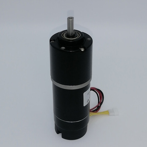 CE Certified Planetary Gear Brush Commutation Permanent Magnet DC Motor <strong>24V</strong> with <strong>Encoder</strong> 45ZY48HX - Product Image 1