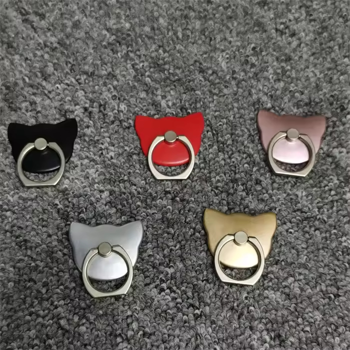 Mixed-color cat-shaped