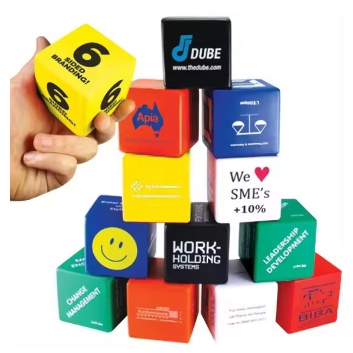 Cube stress ball