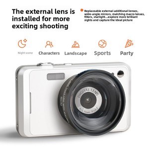 デジタルカメラ2.88インチIPS HDスクリーンAFオートフォーカス16Xデジタルズーム5600万ピクセルCMOSセンサー要素 - Product Image 2