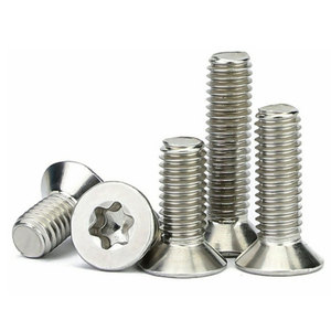 SHIMAIネジ工場M1.6M1.7 M2 M2.2 M2.5 M3 M4304ステンレス鋼フラットヘッドトルクスミニネジ - Product Image 3