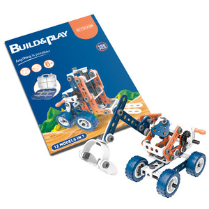 教育工学学習セット12 in 1幹玩具152PCS DIYクリエイティブビルディング建設ブロック - Product Image 3