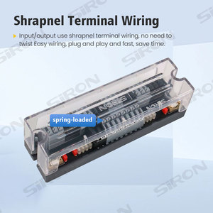 SiRON T240/1/2小型LED NPN PNP 46 8ピンインアウトプッシュイン端子台 - Product Image 5