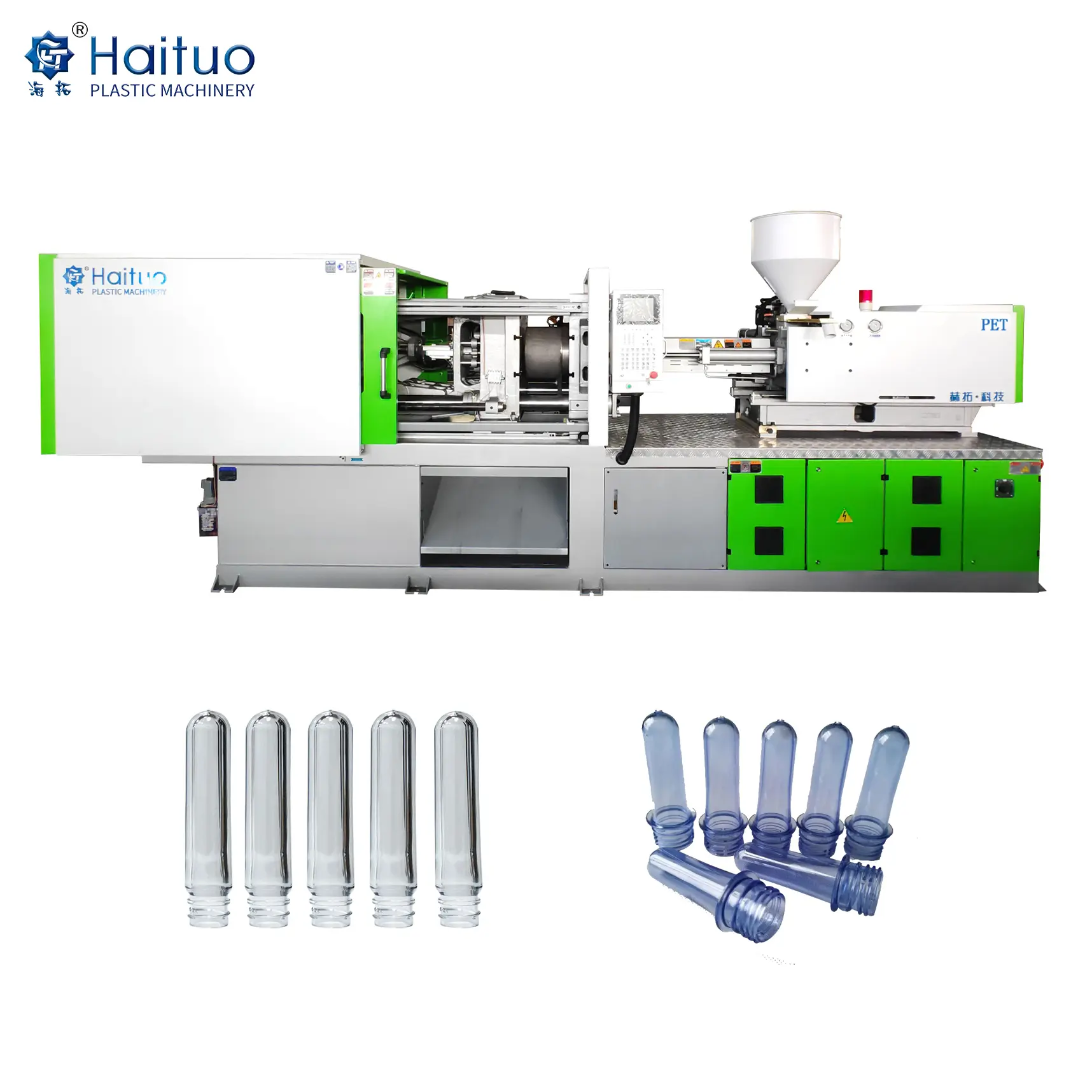 Haituo China Melhor Venda Preço Barato Termoplástico HTF-268/PET Máquina De Moldagem Por Injeção