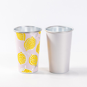 450ml Single-layer Color-changing Aluminum <strong>Cup</strong> with Creative Pattern That Changes Color When Cold and Looks Great - Product Image 6