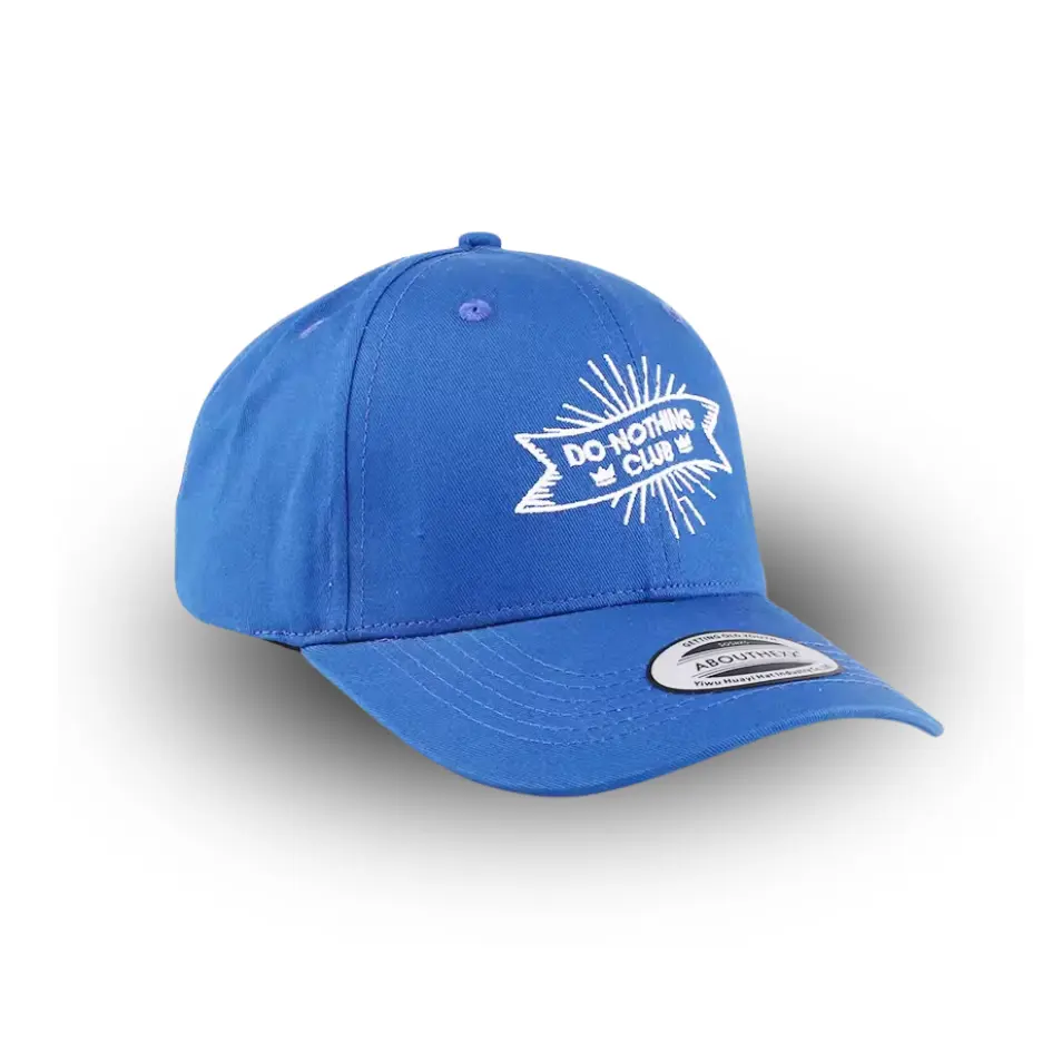 Sombrero deportivo de golf transpirable de algodón de gama alta bordado personalizado Logo estampado sarga de algodón 6 paneles gorra de béisbol en blanco para hombres