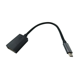 USB-CタイプCオス-ミニDPディスプレイポートメスアダプターケーブル4K60Hzオーディオビデオコンバーターコネクター (タブレット電話ラップトップ用)