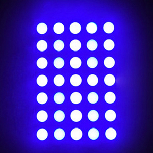CA High Brightness Rohs CE 4 Inch <strong>Led</strong> <strong>matrix</strong> 10mm 5x7 Dot <strong>matrix</strong> <strong>RGB</strong> Color - Product Image 4