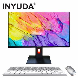 Good Quality 21.5 Inch Rotating Office All in One PC Core I7 I5 I3 Cpu <strong>Processor</strong> Gaming PC <strong>Desktop</strong> <strong>Computer</strong> - Product Image 2