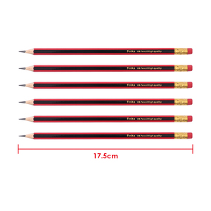 Foska Wood Cased &amp; Pretty Looking Good <strong>Writing</strong> Feel Hexagonal <strong>Style</strong> Graphite HB Pencils with Eraser for <strong>Writing</strong> or Making Marks - Product Image 2