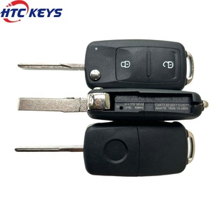 En kaliteli yedek uzaktan anahtar kabuk için 2 düğme v-w flip anahtar durum - Product Image 6
