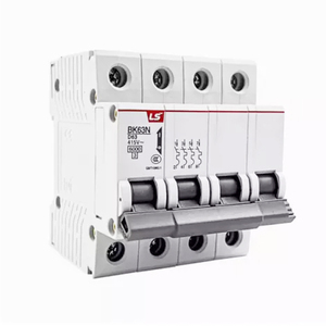 Venta al por mayor Corea <span class=keywords><strong>LS</strong></span> Mcb Disyuntor Tipo C 4 polos Nuevo modelo BK63N 50Amp 63Amp Disyuntor en miniatura - Product Image 1