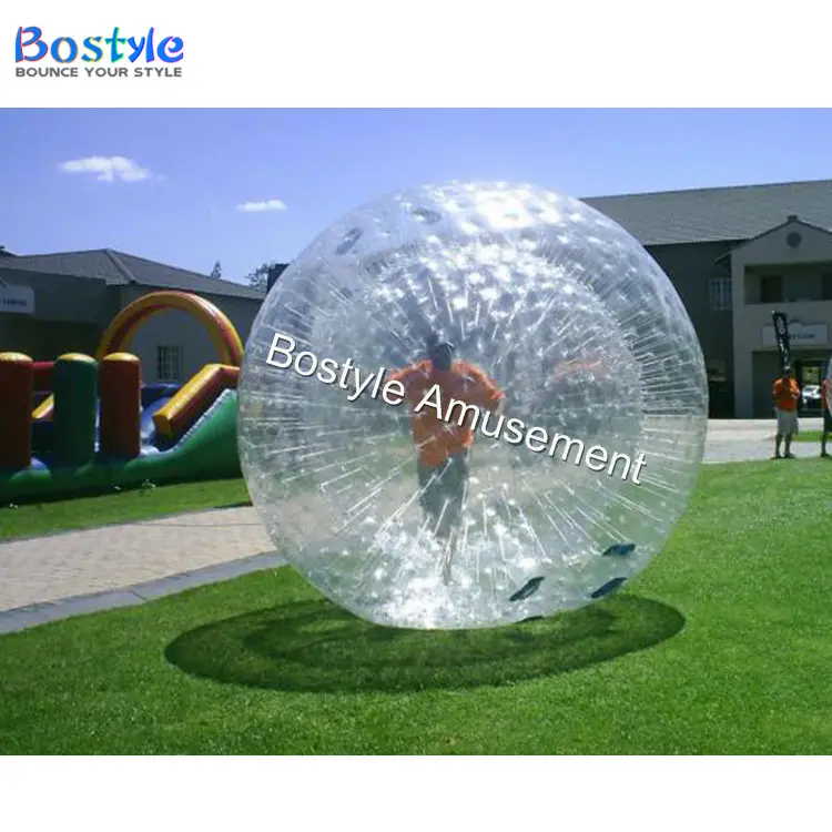 Giant inflatable zorb ball/ human hamster orb/ Cheap price grass zorbing ball for sale