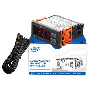 Controlador de temperatura digital de calefacción y refrigeración para congelador/termostato de cabina, sensor Ntc, controlador de 220 V, 1 unidad, 2 unidades - Product Image 4