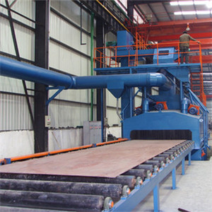 Q6920 Continous Pass Through Shot <strong>Blast</strong> Cleaning Machine /Wheel Blasting Machine Fot Steel Plate and Steel Sheet - Product Image 5