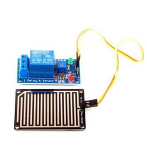 Modulo di controllo a goccia di pioggia 12V sensore modulo relè di umidità - Product Image 5