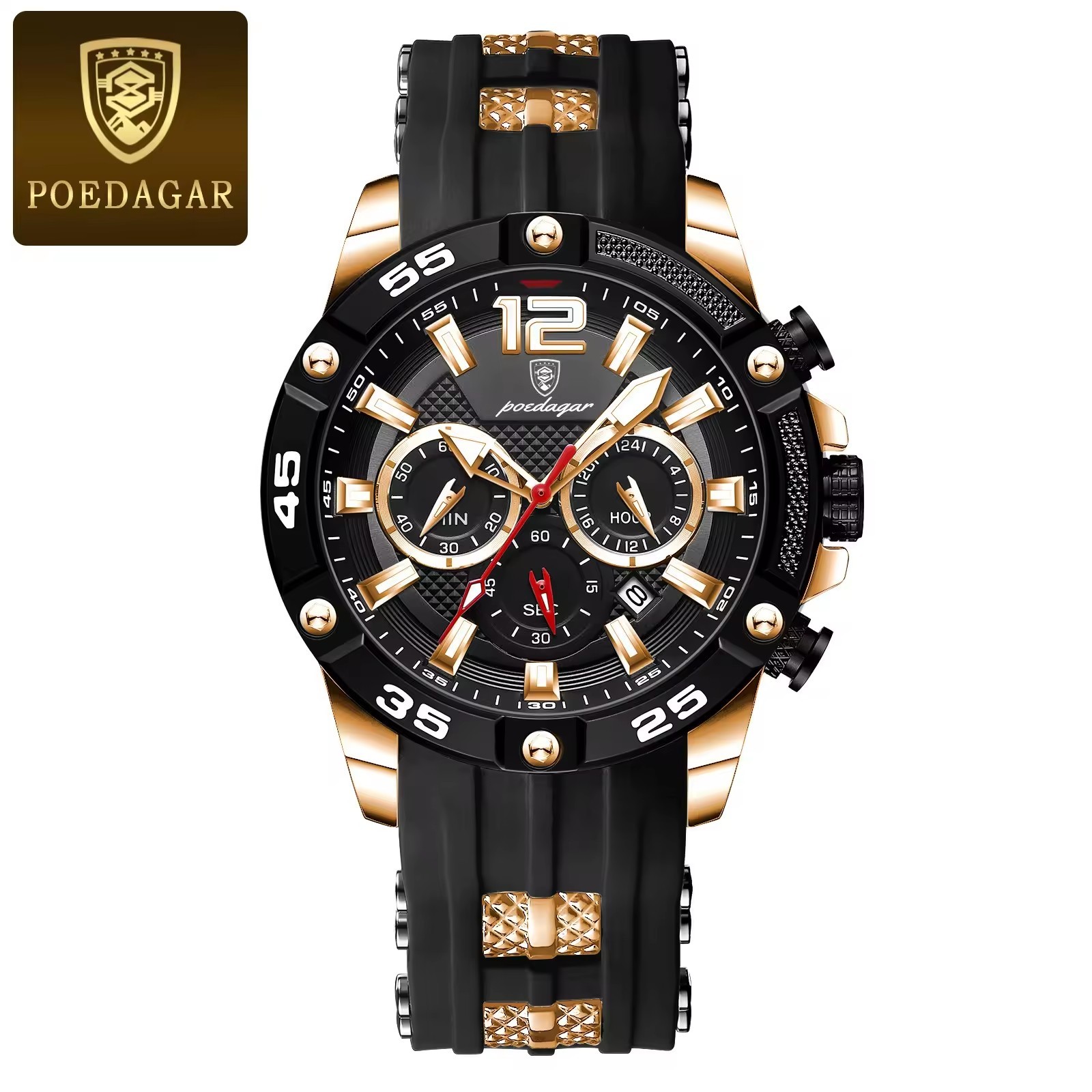 gold black