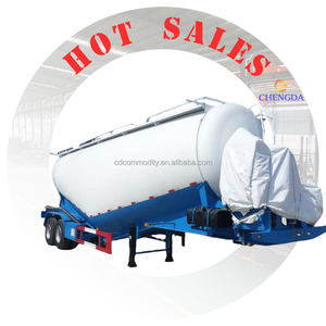 Factory Direct <strong>30</strong> 40 Cubic China Diesel Engine <strong>Cement</strong> <strong>Bulker</strong> Tank Truck Trailer 60 <strong>Tons</strong> Steel Semi-Trailer