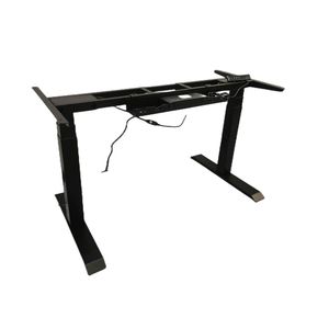 流行的双电机3级可调电动桌架办公用电脑智能办公桌坐立桌 - Product Image 1