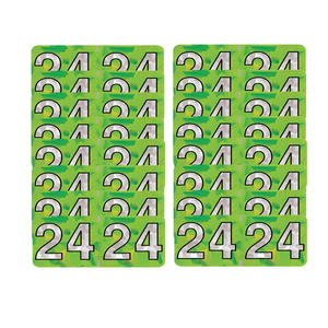 2024 Car Dealer <strong>Oval</strong> Model Year Sticker Large Windshield Sticker - Product Image 5