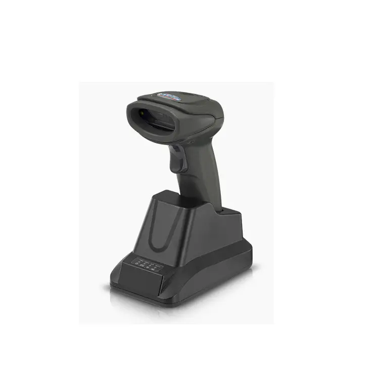 Syble Draadloze 2D Barcode Scanner Met Standaard Auto Scannen 2D Qr Code Cordless PDF417 Prijs Scanner XB-6266MBT