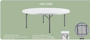 Bán Chạy Nhất <span class=keywords><strong>2</strong></span> Mét Bàn Tròn Nhà Hàng Cửa Hàng Thanh Cà Phê Cửa Hàng Hoạt Động Ngoài Trời Dã ngoại Công Viên Văn Phòng Bên Đám Cưới - Product Image 3