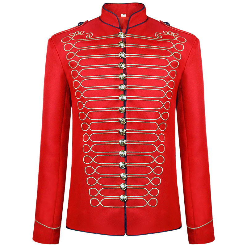 Tambour militaire/or rouge