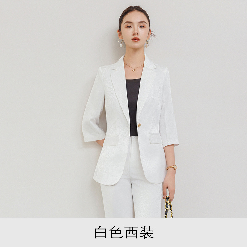 white suit