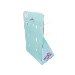 Складная витрина из гофрированного картона с крючками для игрушек - Product Image 5