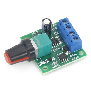 PWM DC регулятор двигателя 1,8 V 3V 5V 6V 12V 2A переключатель скорости 1803BK - Product Image 1