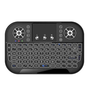 Mini teclado inalámbrico de 2,4G, Teclado retroiluminado con ratón, teclado táctil para Smart TV Box, PC de escritorio - Product Image 1