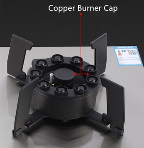 Professional Table <strong>Top</strong> Built in Smart Modern lpg Kitchen Cooking 2 <strong>Plate</strong> Two Double Gas <strong>burner</strong> Hob Range Cooker <strong>Stove</strong> - Product Image 4