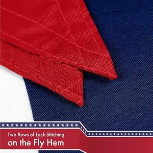 Wholesale <strong>Ohio</strong> Flag 100% Polyester Custom Size <strong>Ohio</strong> State Flag With Brass Grommets - Product Image 2