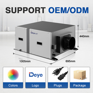 Deye DY-C150DZ 150L Kommerzielle industrielle Luft reiniger wachsen Raum Gewächshaus Decke Luftent feuchter für das Pflanzen - Product Image 5