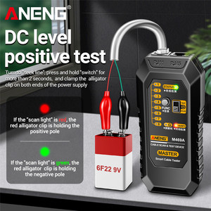 ANENGネットワークケーブルトラッカーM469AネットワークアナライザーRJ45RJ11電話回線ネットワークワイヤー検出器トラッカー測定ケーブルツール - Product Image 2