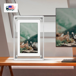 Yeni stil 5 inç hd IPS reklam medya oynatıcı 4GB akrilik dijital fotoğraf çerçevesi video resim çerçevesi dijital ekran çerçeve - Product Image 1