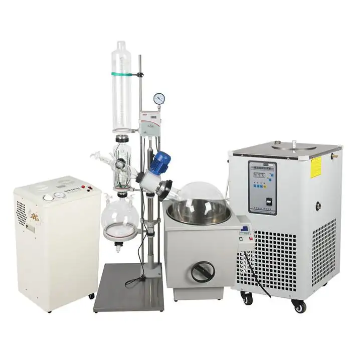 Nuevo evaporador rotatorio de laboratorio de 5L con destilación de aceites esenciales