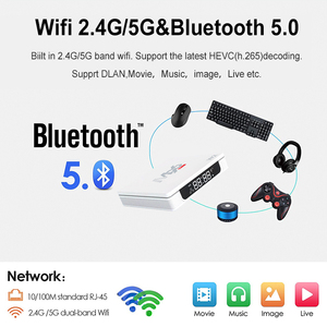 Tripsky M96W2 akıllı Tv kutusu 5g Android 11 Amlogic S905 çift Wifi 4K HD TV kutusu 4gb ram Android kutusu - Product Image 2