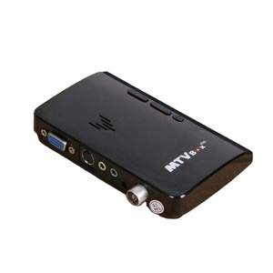 Receptor de caja convertidora de TV digital a analógica compatible con monitor LCD y CRT de pantalla ancha con FM - Product Image 1