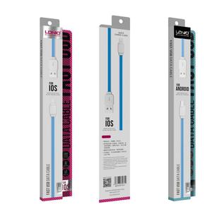 LDNIO XS-07 USC-C kablosu stok var fabrika toptan sıcak satış 1 metre mavi renk mikro kablo 2.4A veri kablosu - Product Image 3