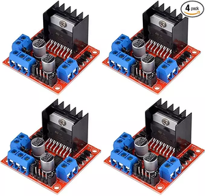 L298N Antriebs platinen modul Doppel-H-Brücke DC-Schrittmotor-Antriebs steuerung für Arduino intelligenten Roboter DIY Auto - Product Image 5
