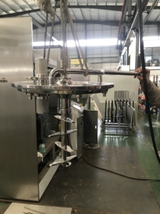 Otomatik toz Blender mikser karıştırma makinesi 400 Litre V mikser 400 maks. Yükleme hacmi 200kg 3-20(rpm) 1.5(kw) - Product Image 5