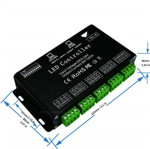 Art-Net LED Slave Controller 4096 Pixel WS2811 WS2812 luce di striscia Pixel LED Controller DMX512 DMX Artnet Controller - Product Image 2