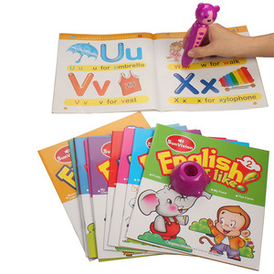 Multiple Language Educational Talking Pens with Smart English Story Touch Reading Audio <strong>Code</strong> Book Dictionary for Kids - Product Image 3