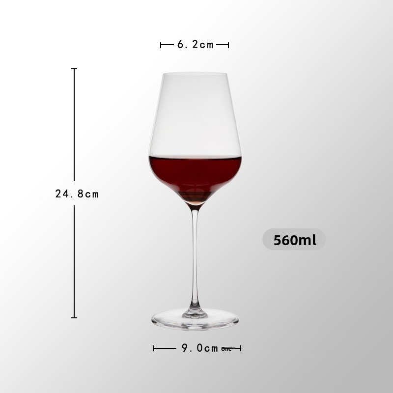 Verre à vin rouge ultra-fin 560ML