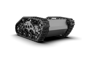 Plataforma de chasis de Robot móvil con Control remoto de alto rendimiento, sistema todoterreno con orugas de goma, Robots industriales - Product Image 4