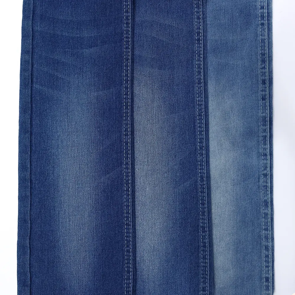 Tecido jeans para mulheres jeans de algodão 10,8 onças com preço barato por jarda