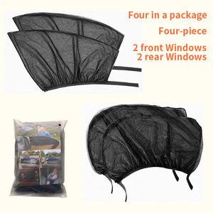 4 pezzi rete per finestra laterale e protezione della Privacy protezione UV del parasole - Product Image 2